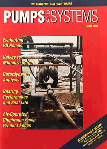Pumps & Systems, June 1993, cover