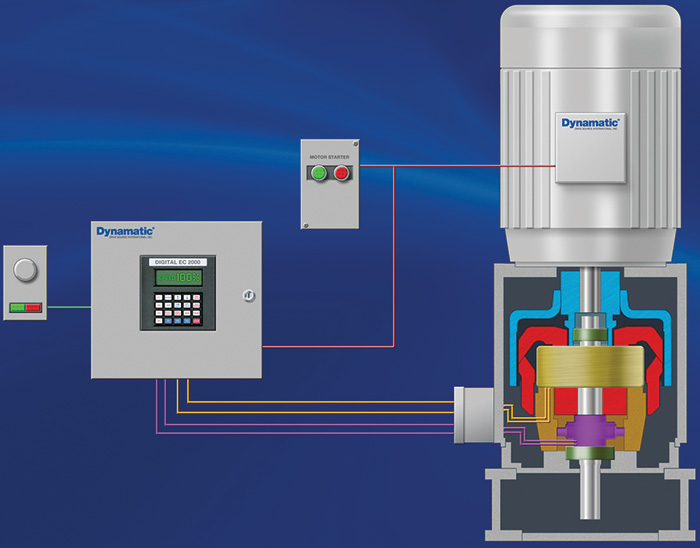 Illustration of magnetic drive