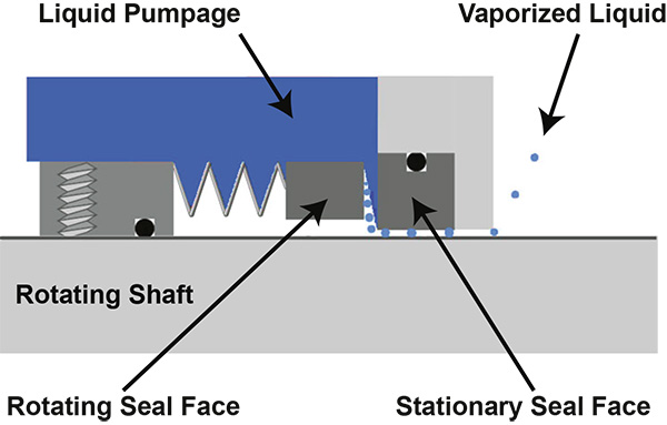 Figure 1. Common mechanical seal (Images and graphics courtesy of EASA) 