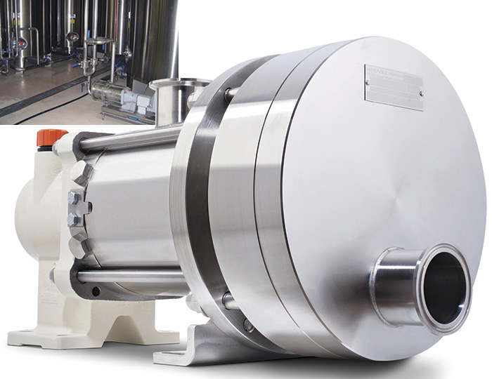 Image 1. While finished food products can be messy, their production must be pristine, which is why many food processors are benefiting from the incorporation of eccentric disc pumps into their operations. (Images and graphics courtesy of Mouvex) 