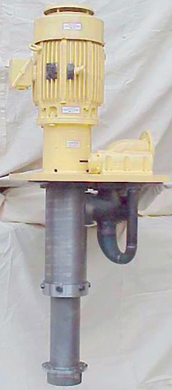 Image 3. Vertical tank-mounted pump/motor