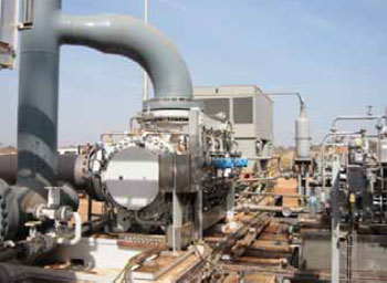 Multiphase pumps in remote site boosting service