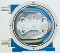 Counterclockwise rotation in a rotary pump