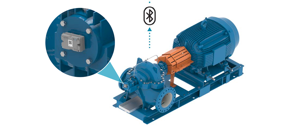 Modular condition monitoring solution provides predictive maintenance, asset management and health guidance to optimize reliability for rotating and fixed assets such as pumps, motors, heat exchangers and steam traps. (Image courtesy of Xylem.)