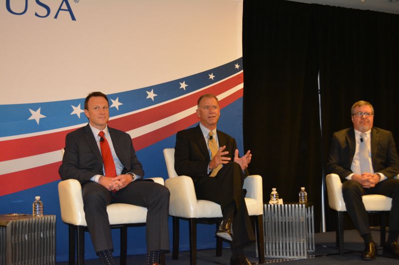 John Galyen, president of Danfoss North America, speaks during the 2016 SelectUSA Investment Summit in Washington, D.C., on June 21, 2016.