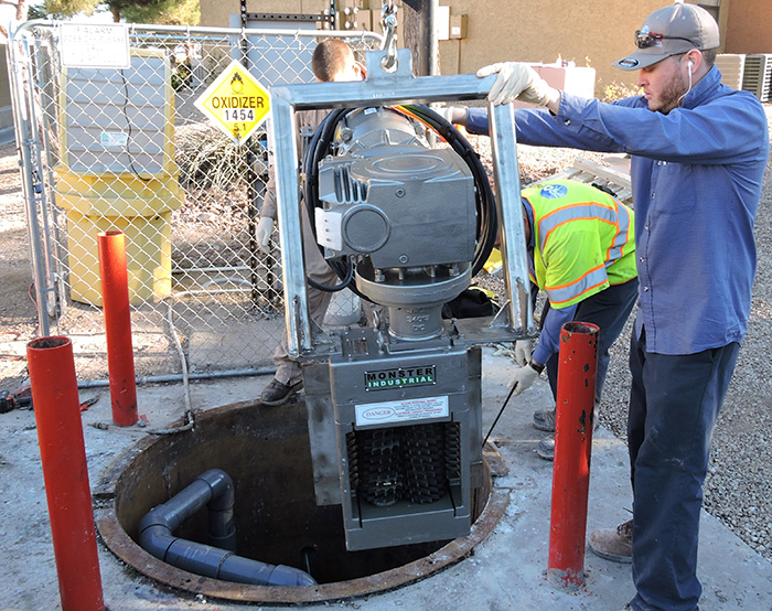 lift station grinder