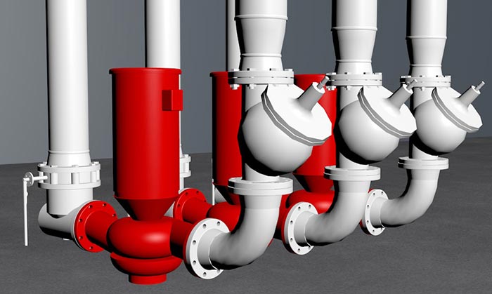 Maintenance access is a key consideration when designing a system for a specific mechanical room layout