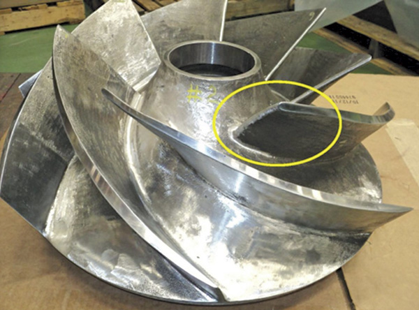 Semi-open spare impellers