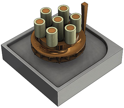 Figure 4. An image of drag mold with casting