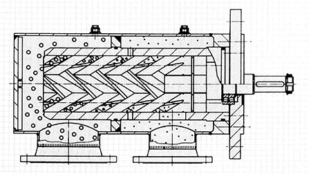 Air entrainment in lube oil at different pressures