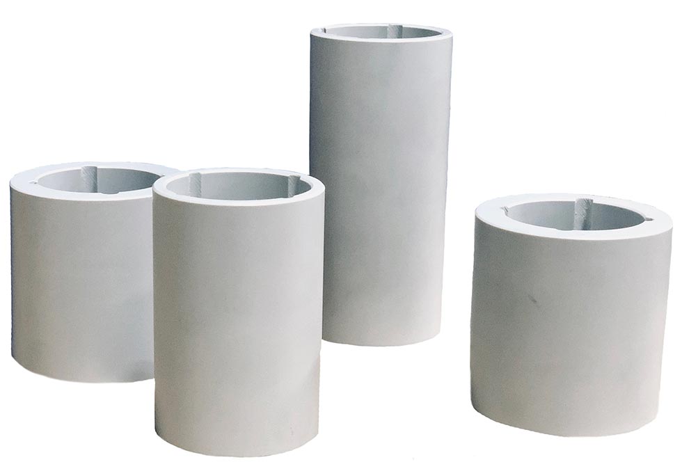 Reliable bushings are self-lubricated and can operate even in dry-run conditions