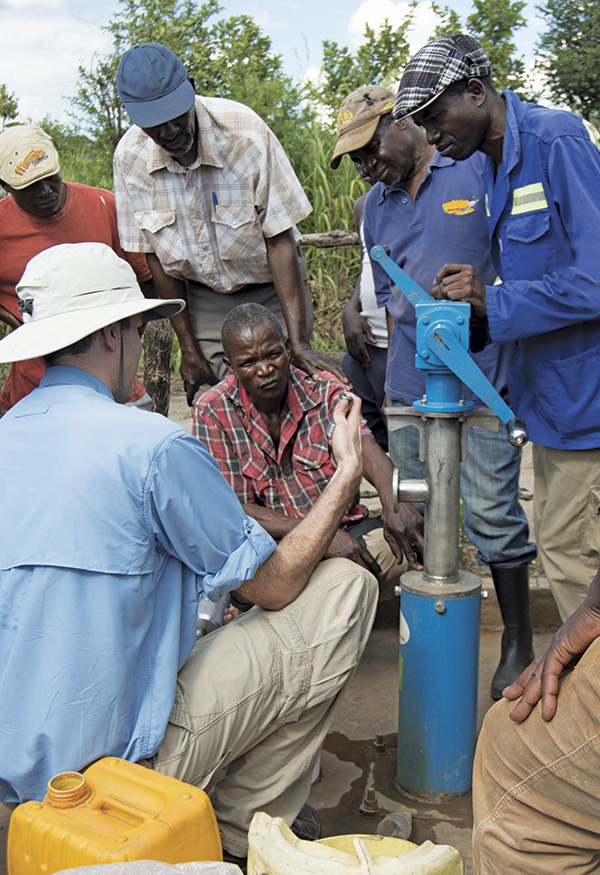 Dr. Greg Bixler, CEO & co-founder of Design Outreach, offers training in Zambia