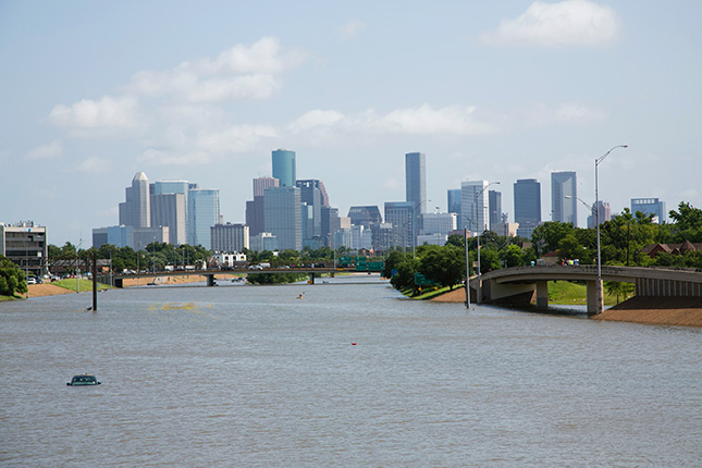 Image 1. According to the NWS, more than 37 trillion gallons of water have fallen in Texas. (Courtesy of Mike McGuff)