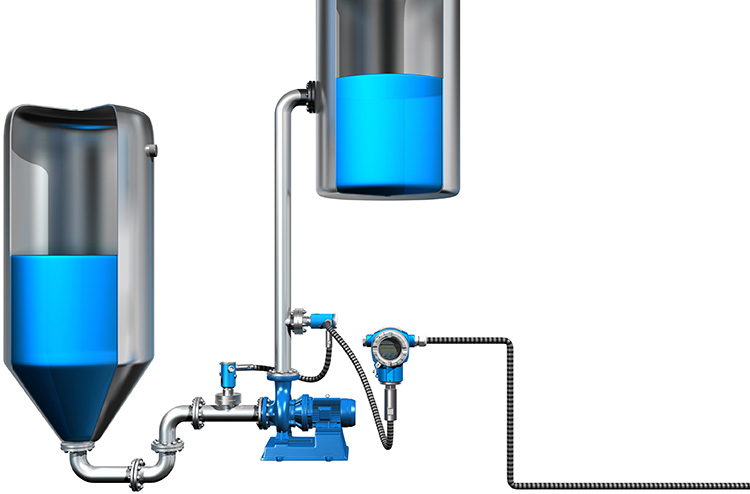 Pump discharge graphic