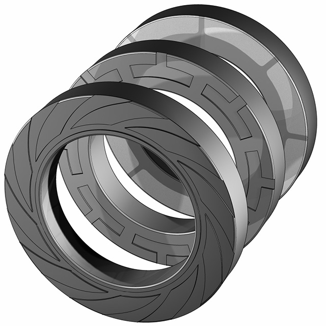 Figure 3. Dual unpressurized liquid buffer seal (Courtesy of Flowserve)