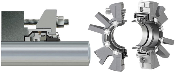 Split mechanical seal