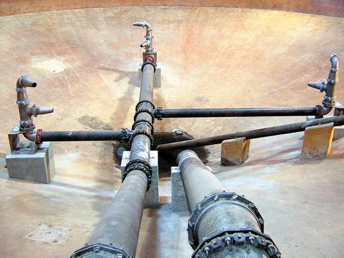 Hydraulic mixing system