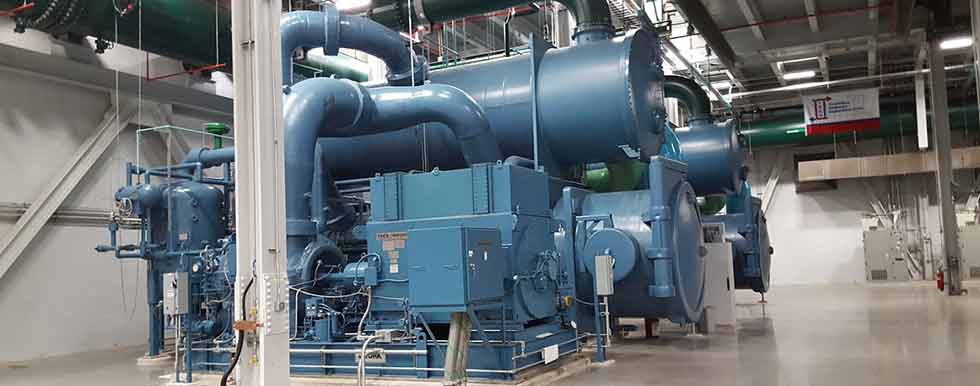 Steam and chilled water production facilities
