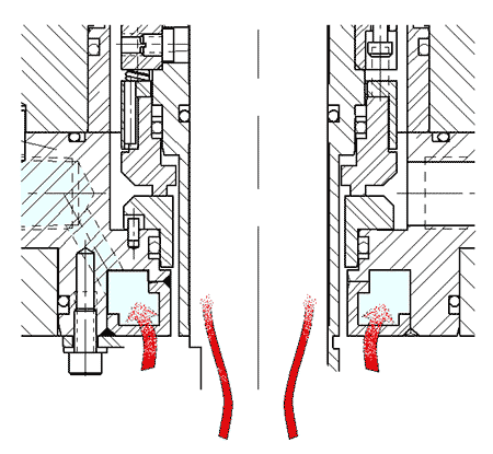 properly designed cooling spool 