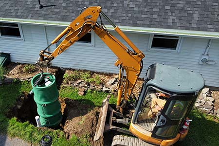 cedar creek power sewer install