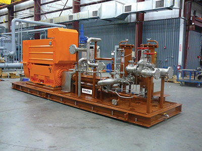 Fuel injection skid