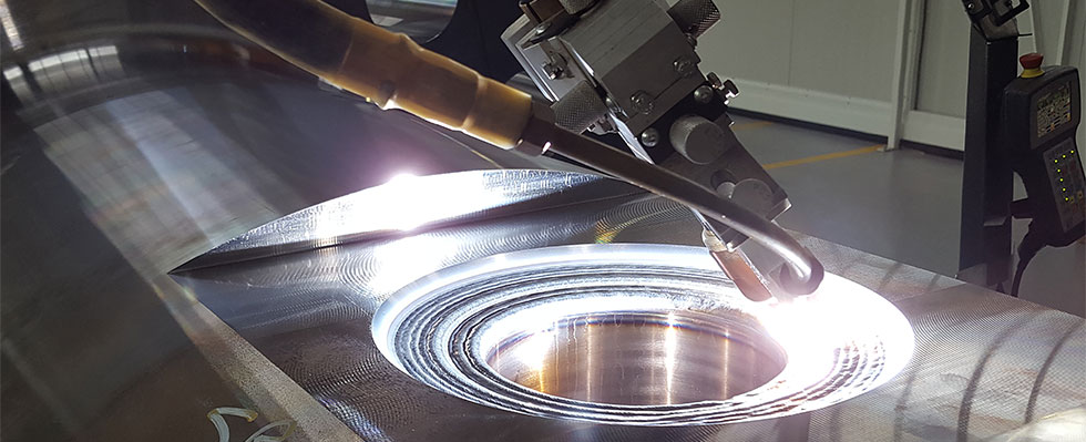 IMAGE 8: Direct welding at the gasket area of the casing connection (Image courtesy of The Covis Group)