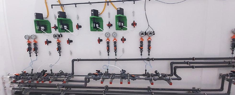 chlorine gas dosing system