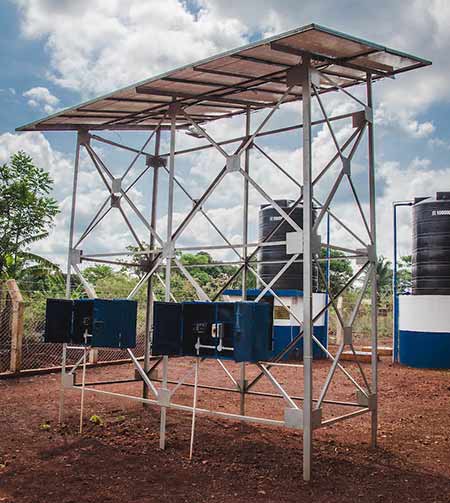 solar-powered water system