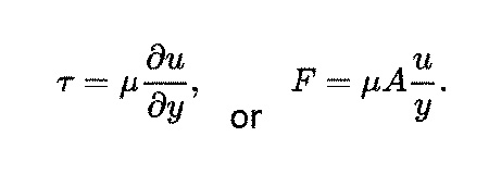 equation viscosity