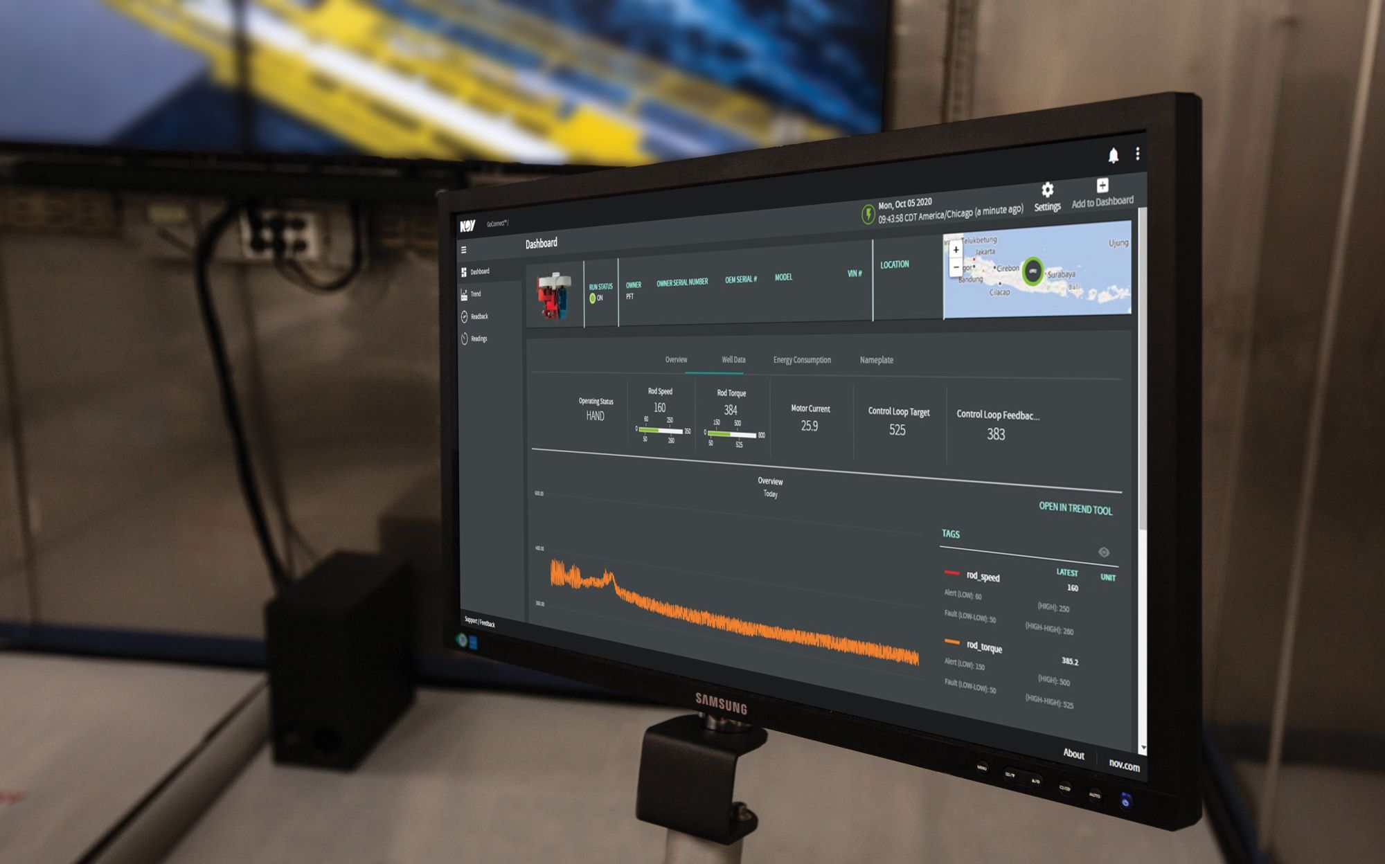 IMAGE 3: Visualizing data in real time is a powerful tool for operators, enabling swift and informed process improvements.