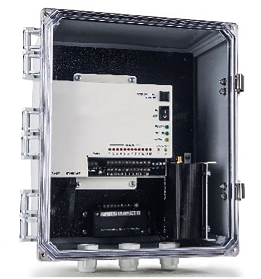 IMAGE 2: Remote monitoring base unit in a protective enclosure