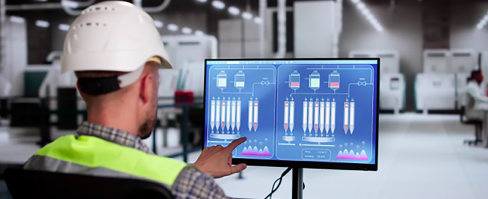 IMAGE 3: Engineer utilizing a SCADA control system (Photo credit: Shutterstock)