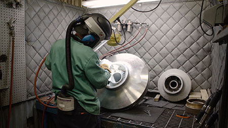 IMAGE 5: Specialist cleaning and polishing equipment