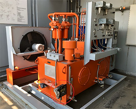 IMAGE 3: Temperature switch used on lubrication system