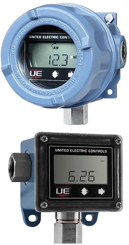 IMAGE 1: Instruments that can be programmed via the local display interface (Image courtesy of United Electric Controls)