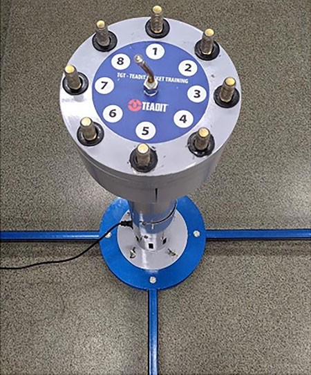 IMAGE 1: A test rig (Images courtesy of Teadit)