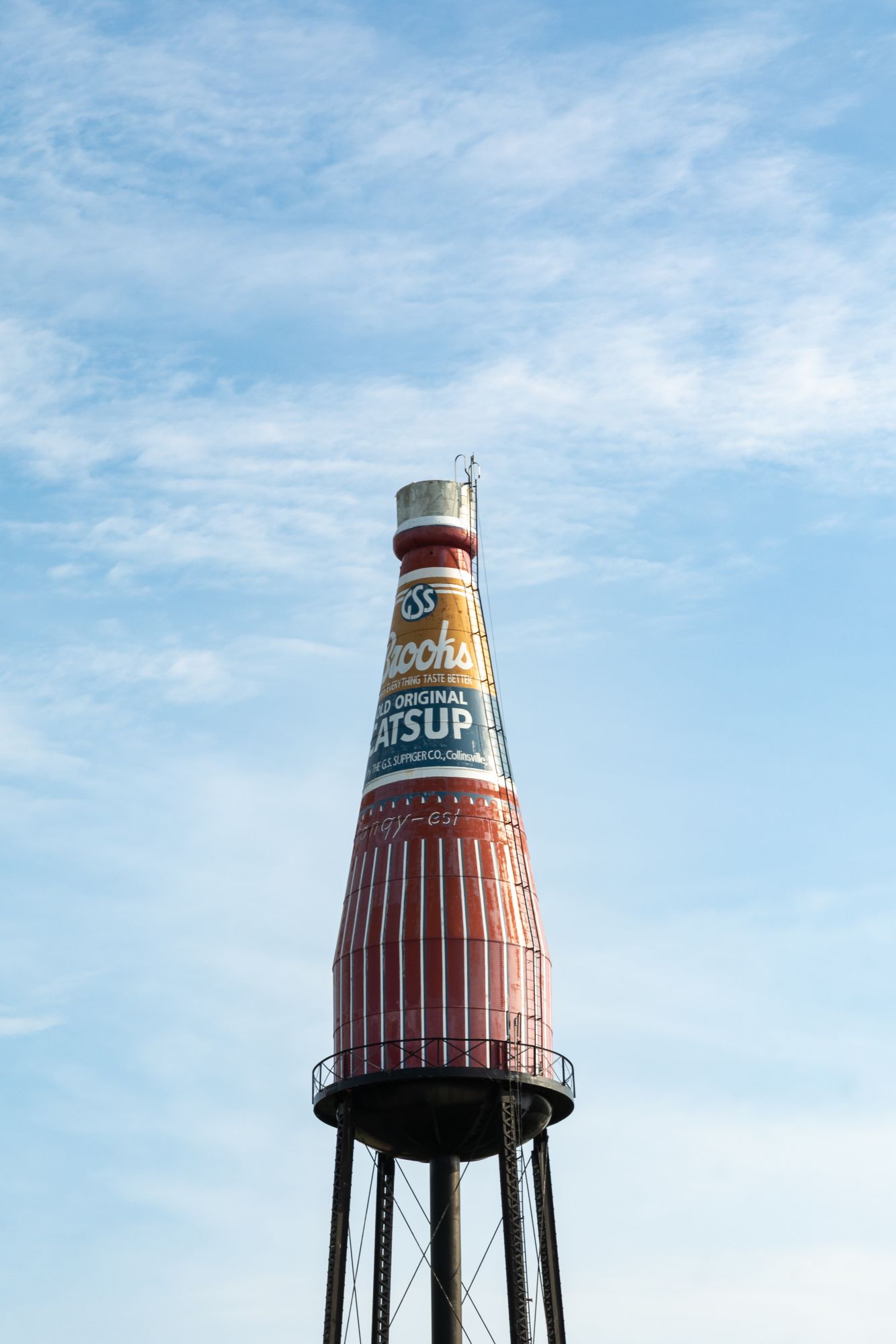 Brooks Catsup Bottle water tower