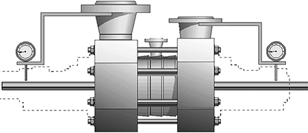 IMAGE 10: Rotor lift to measure wear ring clearance