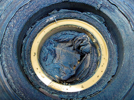 Closed suction valve damage