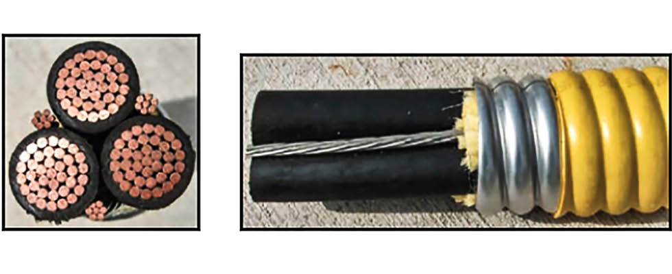 IMAGE 1: Shielded cable with symmetrical ground wires for VFD application