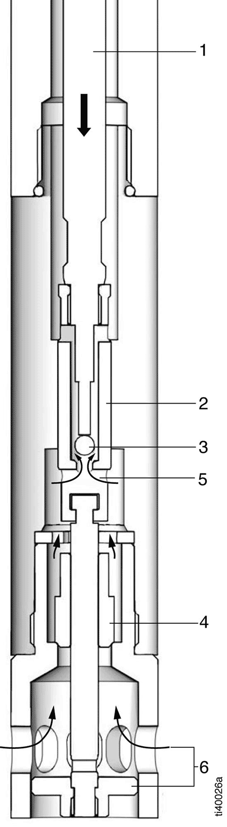 IMAGE 9: Downstroke of the priming piston pump 