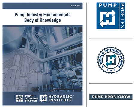 IMAGE 1: Pump Industry Fundamentals Body of Knowledge and Workforce Development article series published by the Hydraulic Institute