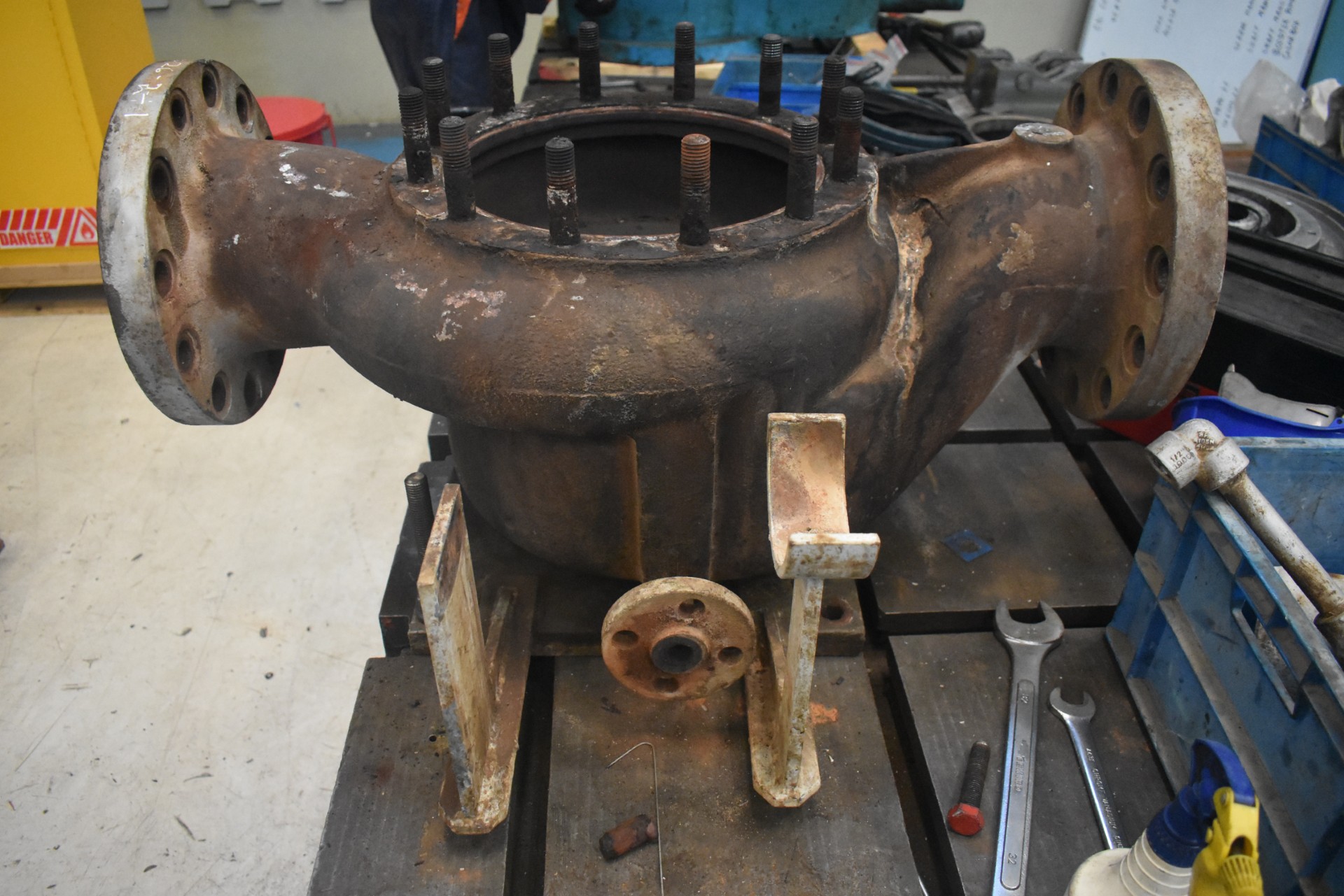 IMAGE 2: Original casing prior to refurbishment