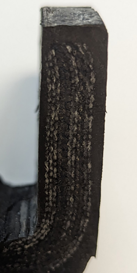 IMAGE 2a: Flange cross section of performance expansion joint