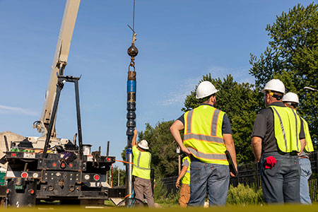 IMAGE 2:  With drinking water systems, health and safety always come first; however, engineers must also make sure they are installing a system that delivers water reliably and at peak performance.