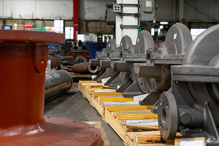 IMAGE 1: Inventory management is strengthened by plan for every part (PFEP), a method that documents each component’s specifications and stocking needs. (Images courtesy of Pentair)