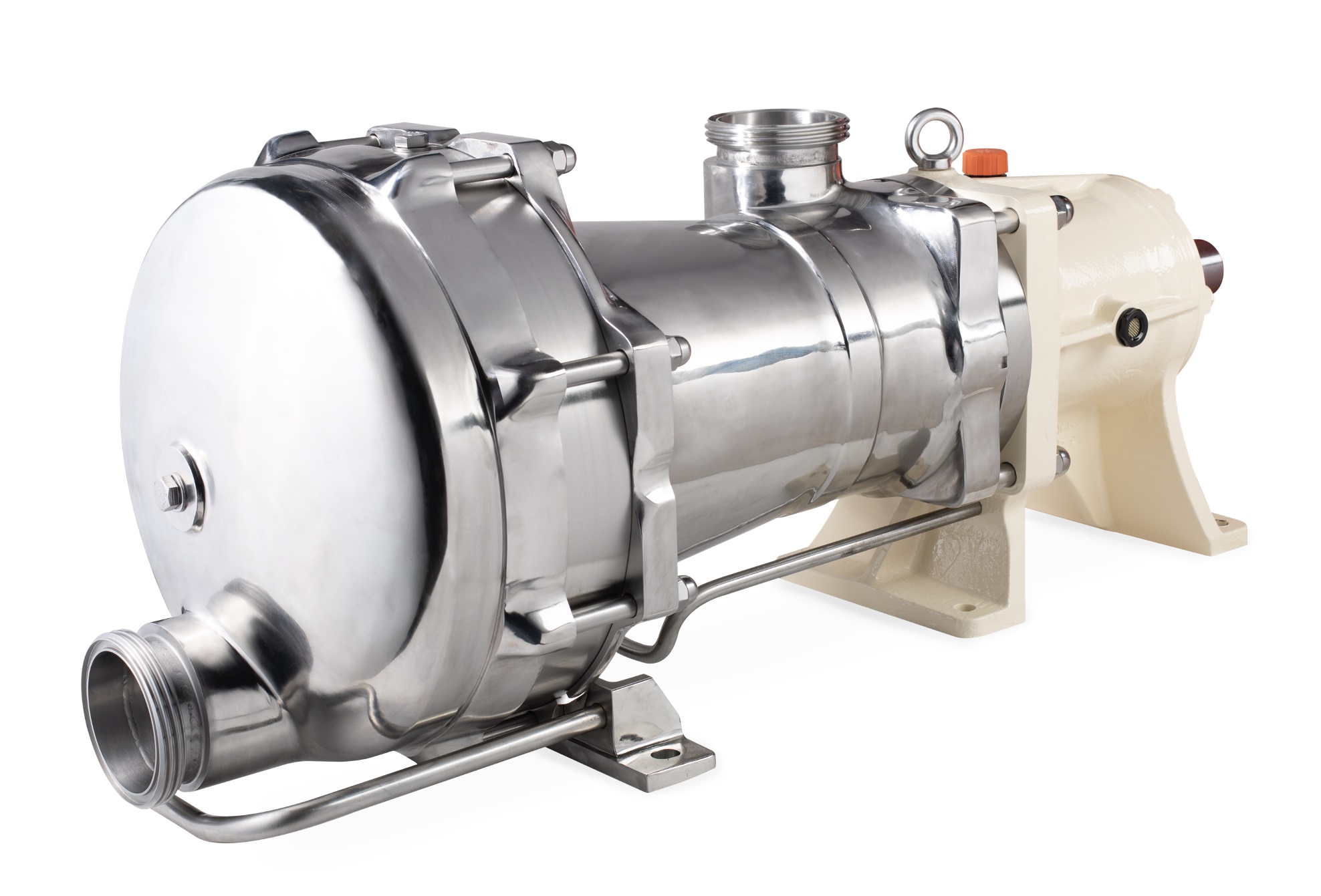 IMAGE 2: Eccentric disc food grade transfer pump for hygienic applications requiring high flow rates (up to 70 cubic meters per hour [m3/h] (300 gallons per minute [gpm]), 10 bar (145 pounds per square inch [psi]).