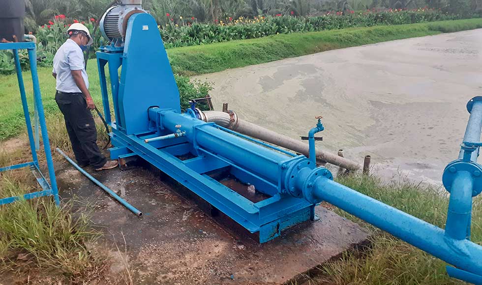 IMAGE 2: With the switch to progressive cavity technology, the lower-speed operation reduced electrical demand while still delivering consistent, uninterrupted flow. As a result, the mill achieved energy savings without compromising performance.