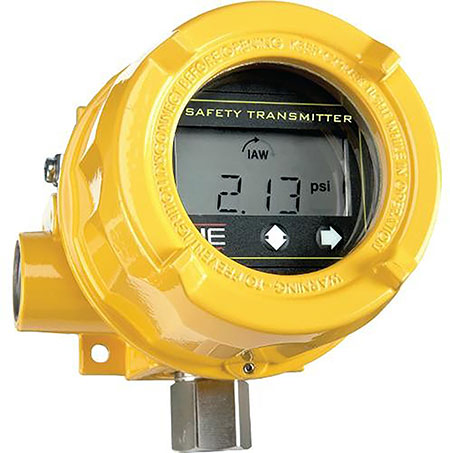 IMAGE 1: SIL certified integrated instrumentation that combines the functions of a transmitter, logic solver, pressure switch and gauge in one device simplifies the cost and installation of an IPL or SIS. (Image courtesy of United Electric Controls)