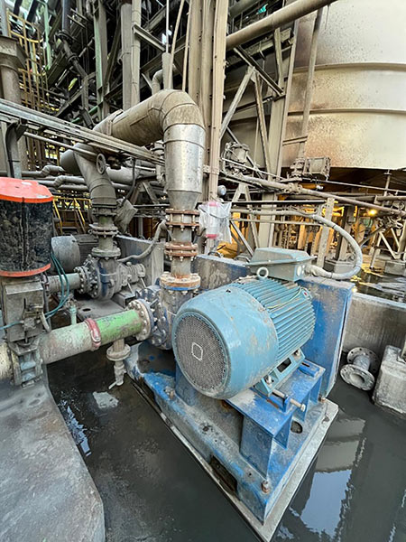 IMAGE 1: Process water pump (Images courtesy of Artesis)